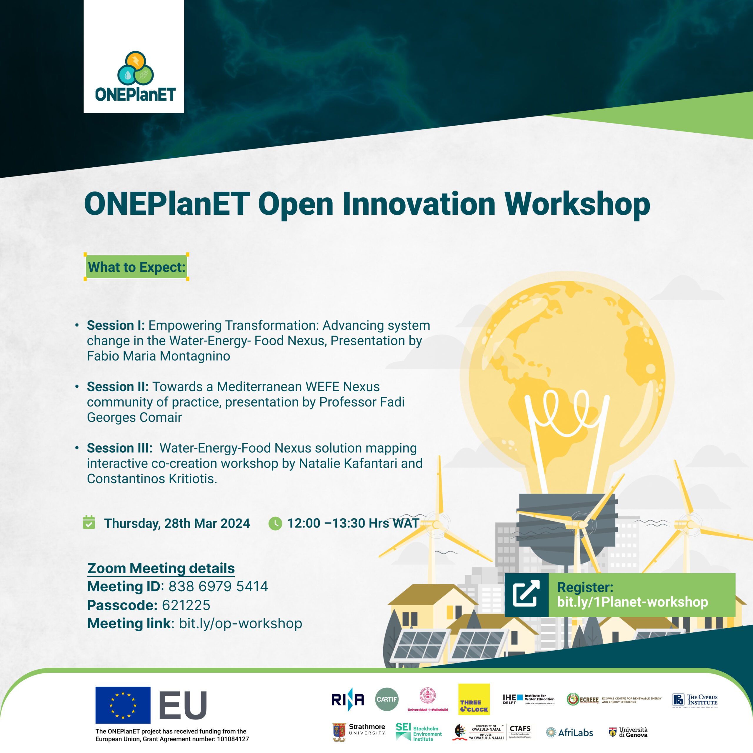 ONEPlanET Open Innovation Workshop