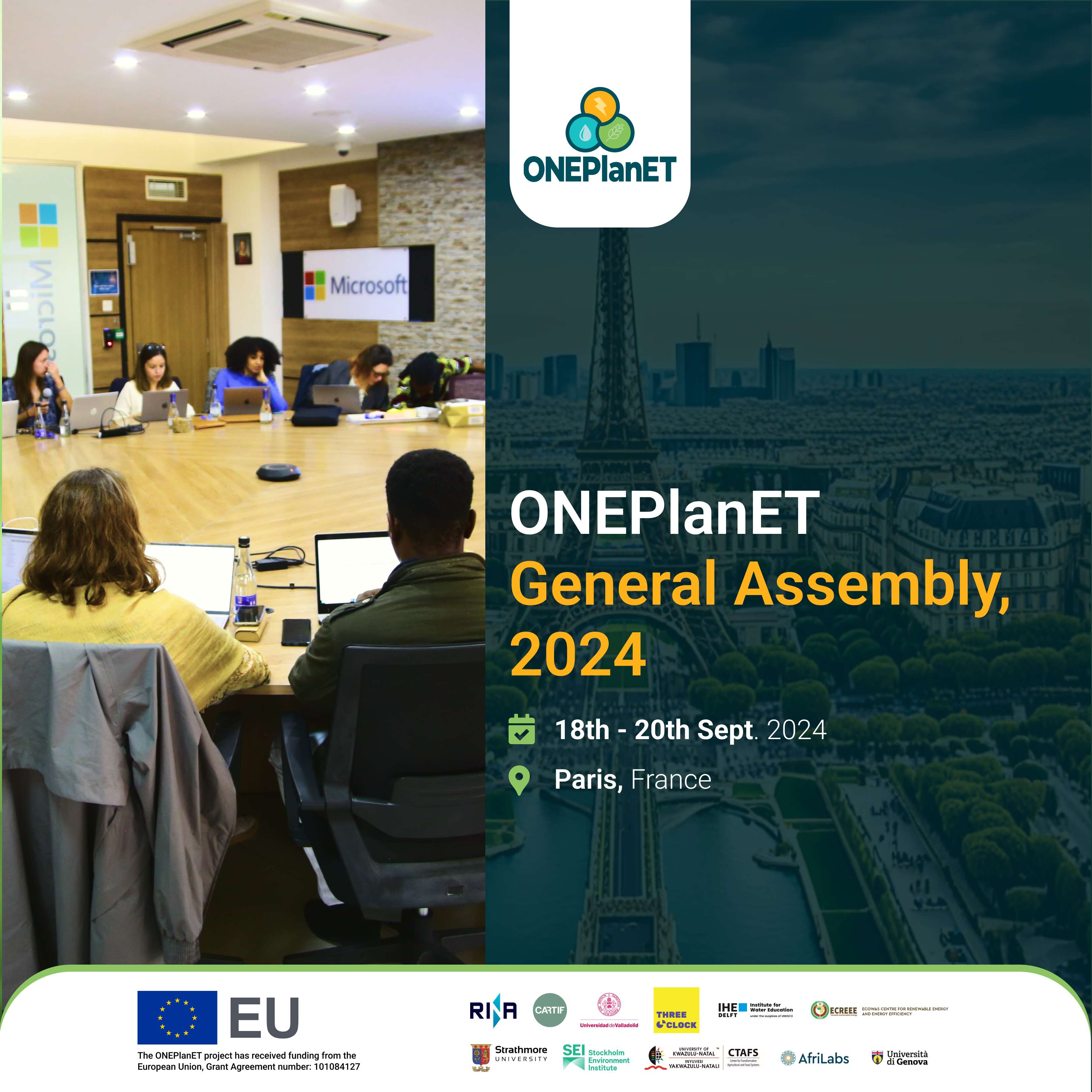 Announcing the ONEPlanET General Assembly 2024